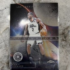 Kawhi Leonard 2025 Topps Chrome Activators AC-1 Los Angeles Clippers Basketball