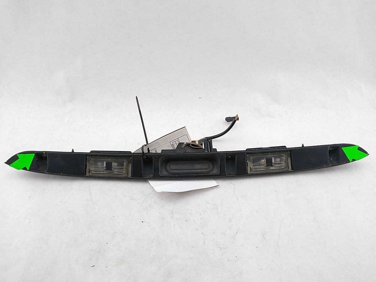 OEM E46 BMW 3 Series Sedan Trunk Grip Handle Trim License Plate