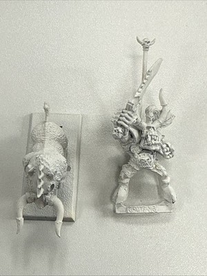 Warhammer Metall Ork Warboss auf Wildschwein / Warlord Grotfang