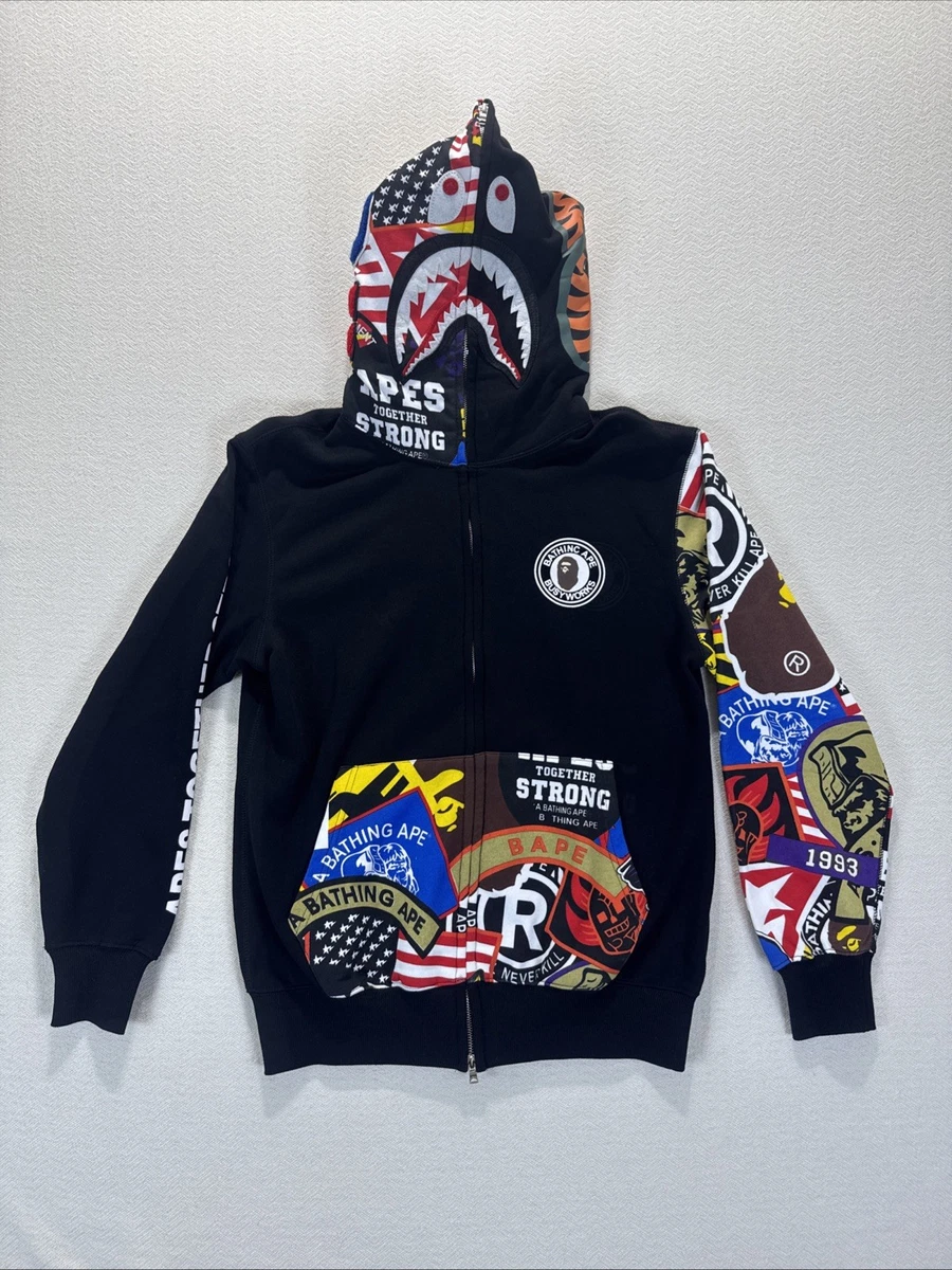 A Bathing Ape Long Sleeve Full Zip Hoodies & Sweatshirts for Men
