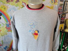 Vintage 90's Winnie the Pooh Painting Tigger Crewneck Sweatshirt Size M