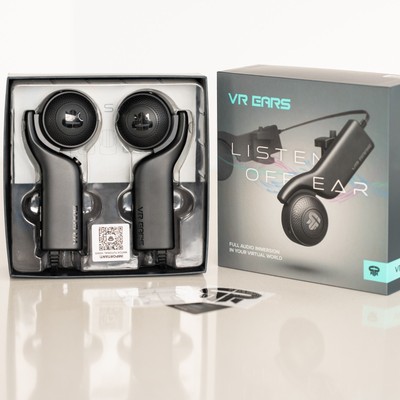 [NEW] VR Ears by Rebuff Reality   Off-Ear Audio for VR Headsets, New in Box