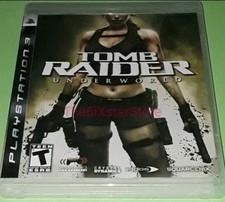TOMB RAIDER PS3 Game Underworld Sony PlayStation 3 2008 MINT Disc Lara Croft