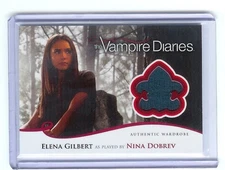 Vampire Diaries season 2 M25 Wardrobe card - Nina Dobrev as Elena Gilbert