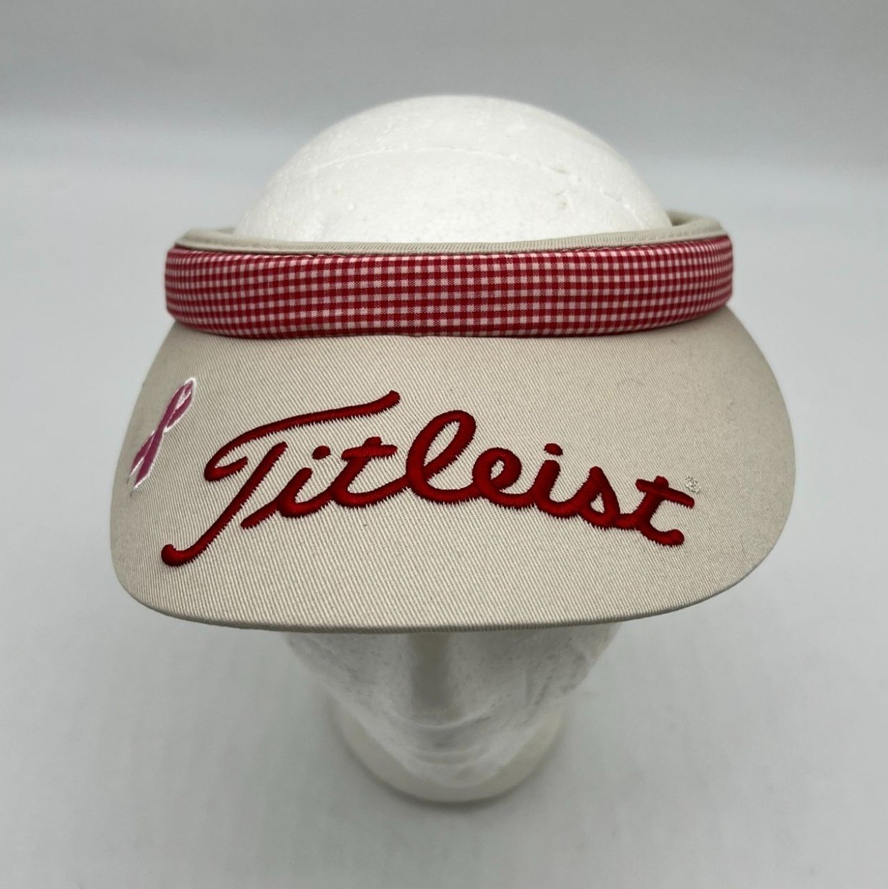 Visor Beige Red