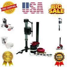 400AKR Universal All in One Toilet Repair Kit for 2-Inch Flush Valves, Easy I...