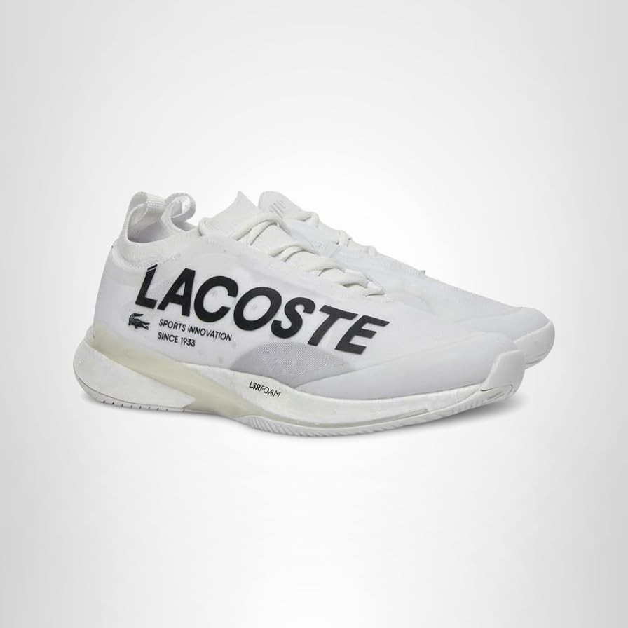 Lacoste Men's AG-LT25 Lite Sneaker, White, 9.5 9.5, White thumbnail 9