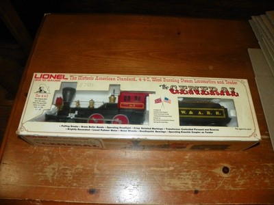 Lionel 6-8701 O Gauge W&ARR General 4-4-0 Steam Locomotive & Tender w/Box