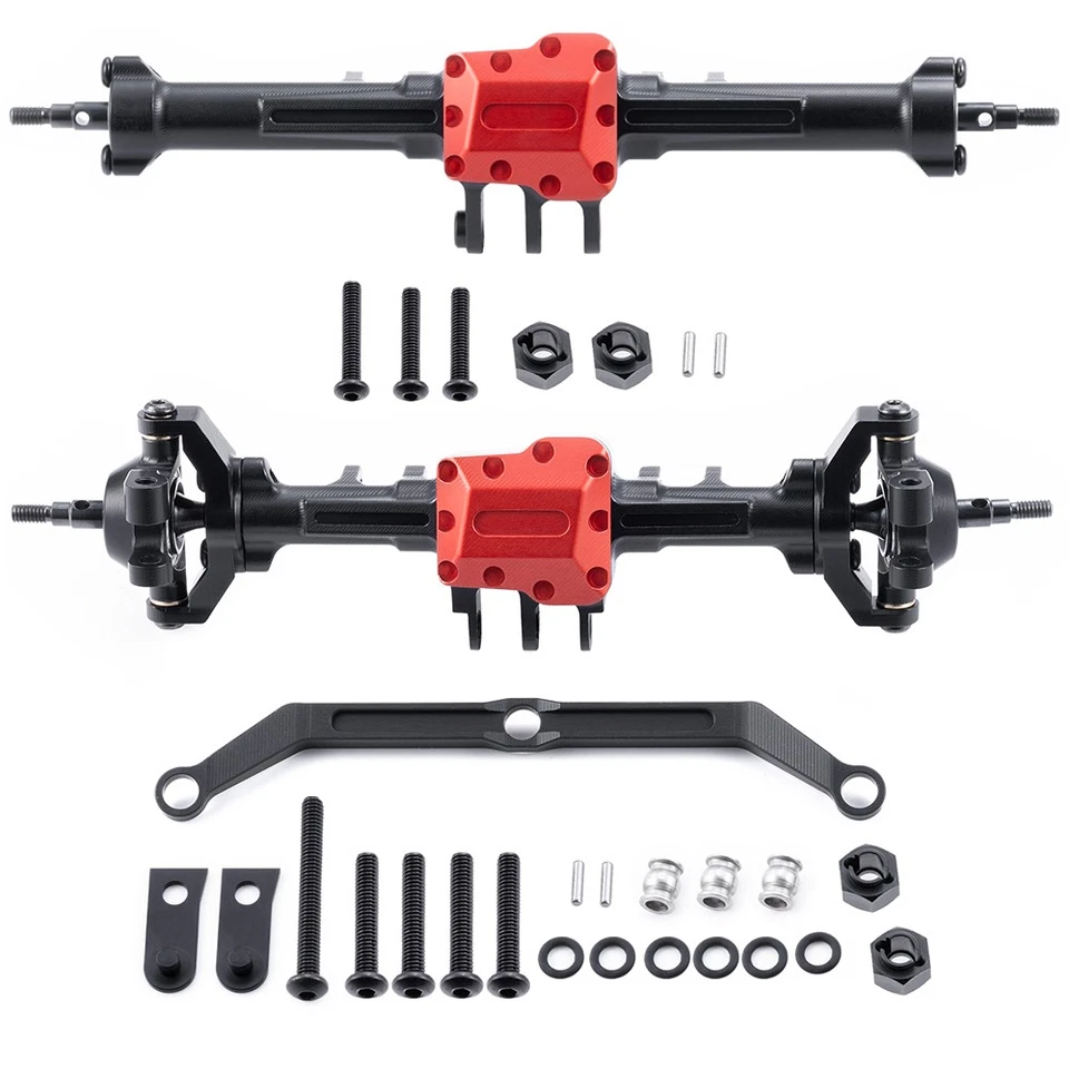 1/18 RC Front Rear Axles Standard Extended Axles For TRX4M TRX4-M RC Crawler Car - Image 2 of 2