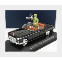 Citroen 15 Cv Chapron Presidentielle 1968 With Figure 1:43 Norev Auto Stradali -