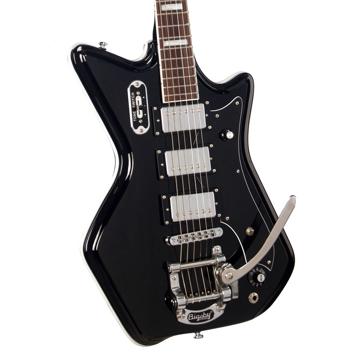 Airline Guitars Jetsons '59 3P Ripley Custom Black | eBay