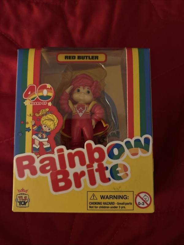 Rainbow Brite 40th Anniversary Red Butler Mini Figure CheeBee TLS Toy New In Box