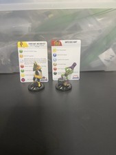 Heroclix Secret Invasion set SR Power Man & Iron Fist #058 & #052 Impossible Man