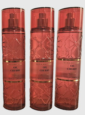 Oh Cherry Fragrance Mist Body Spray 8 oz Bath Body Works Luxury Line 3 pack lot