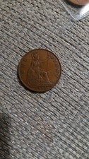 1936 King George v British One Penny Coin Pre-Decimal excellent Condition