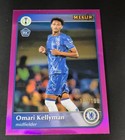 Omari Kellyman 2024-25 Topps Merlin UCC Pink Refractor 161/199 RC #71