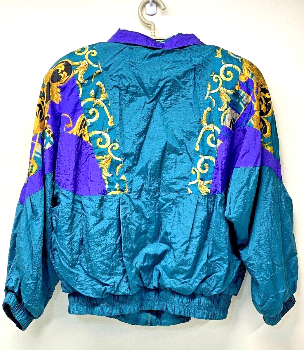 VTG 80 90s RE Sport Rivers Edge S Retro Windbreaker Bomber