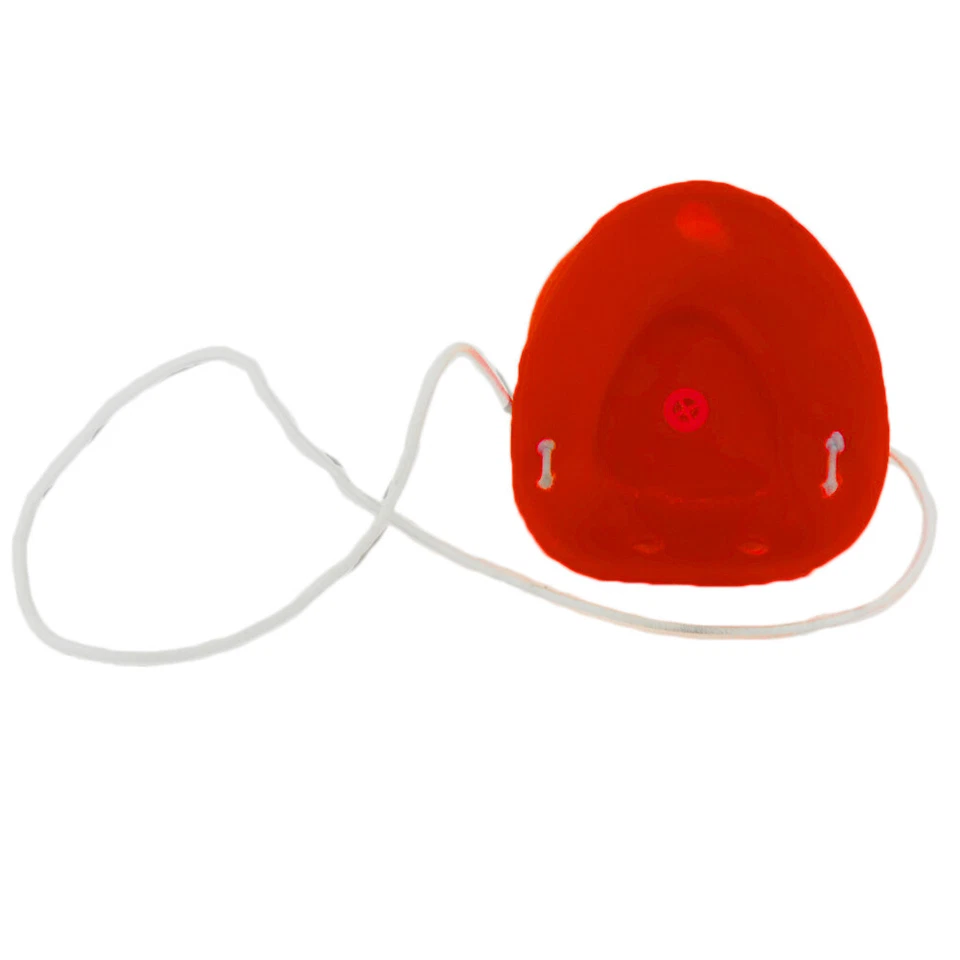 Red Honking Squeaking Clown Nose With Elastic - Image 4 of 4