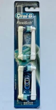 4 Braun Oral-B Flexisoft Flexi-Soft Replacement Toothbrush Heads Refills EB 17-4