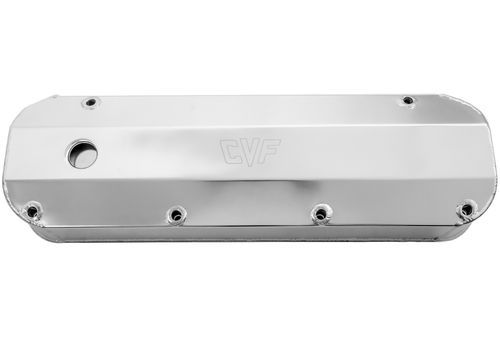 Big Block Ford Fabricated Valve Covers Aluminum CVF Racing 429 460 BBF - Picture 3 of 3