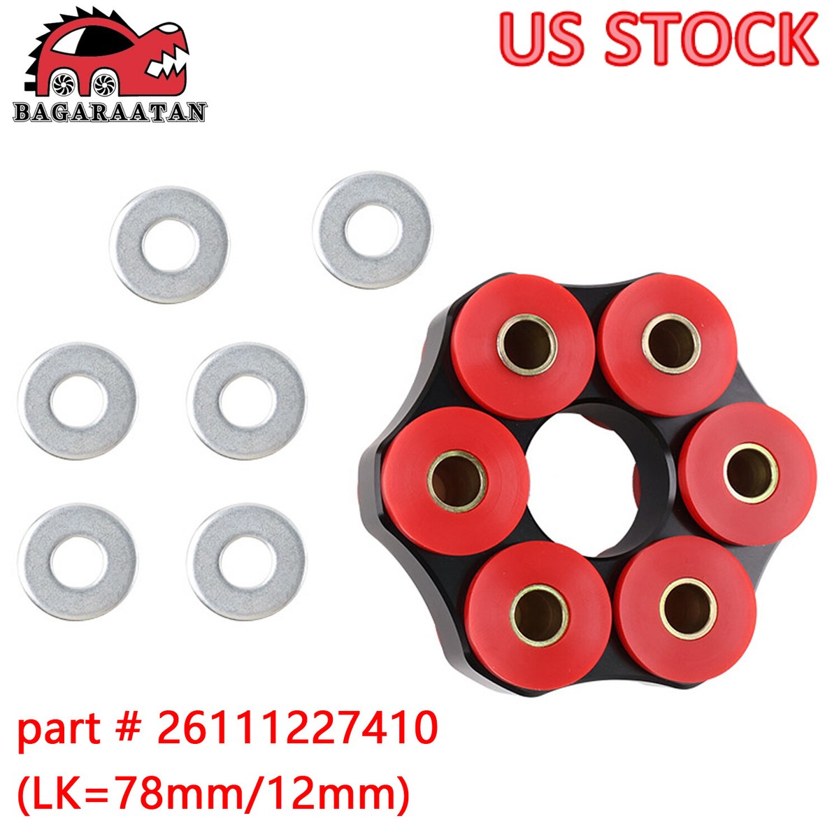 26111227410 For BMW E30 E36 E46 Transmission Drive Shaft Flex