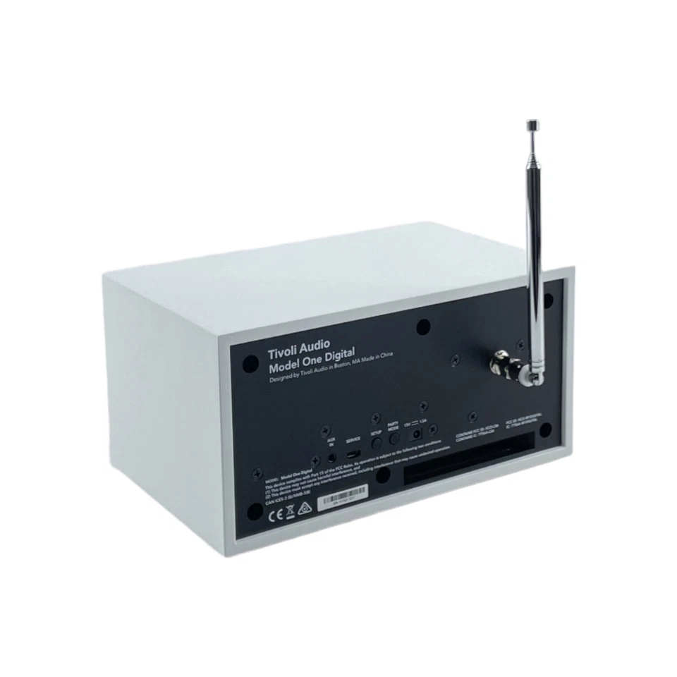 Tivoli Audio Model One Digital + Radio Gen.1 FM DAB+ WiFi Bluetooth Spotify Weiß - Bild 4 von 4