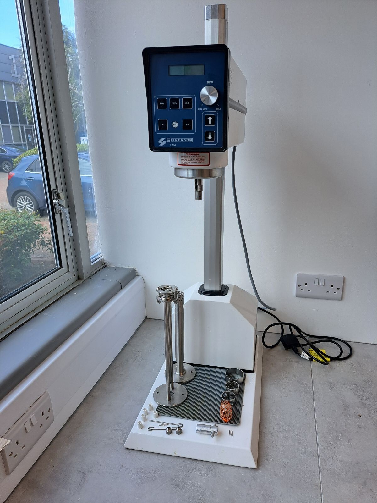 Model L5M Silverson Heavy Duty Laboratory Mixer s/n 37443 eBay