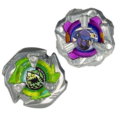 貝柱１ｋ ２セットShin Beyblade X Dual Pack Knife Shinobi 480HN Keel Shark 380F Spinning