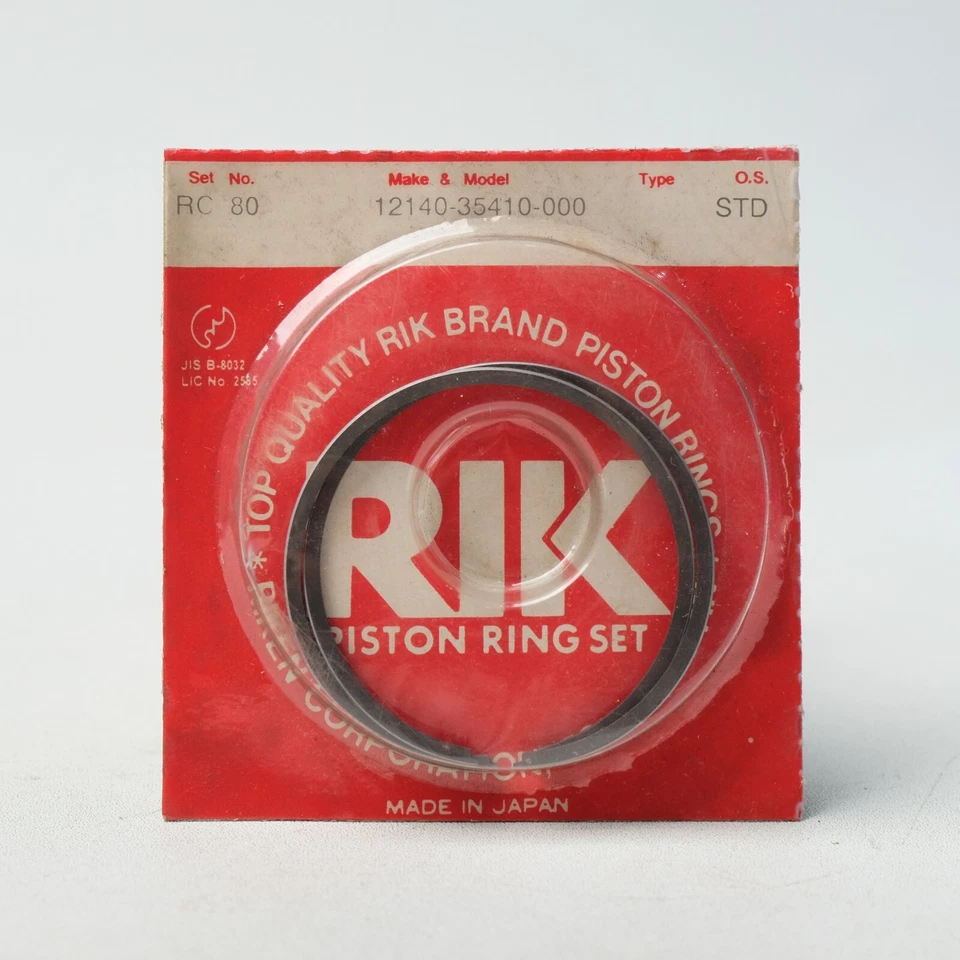 Juego de anillos de pistón STD para Suzuki TM75 TS75 TC90 TS90 RC80 A80 Foto 3 de 4