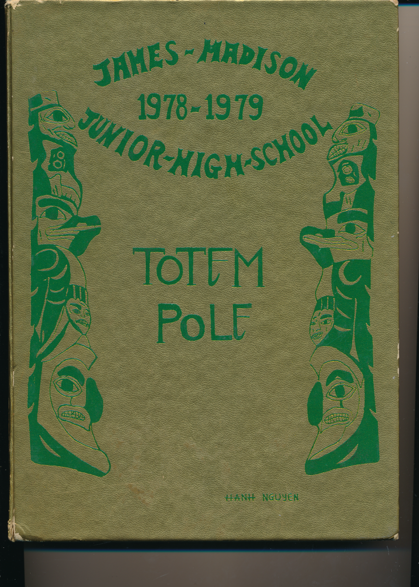 Pontiac MI James Madison Junior High School yearbook 1979 Michigan
