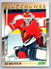 1991-92 Score Young Superstars - Ed Belfour #32