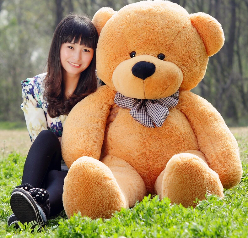Baby Kids Giant Teddy Bear Huge Stuffed Plush Toy Soft Big Tie Large Gift AU - image 2 of 4