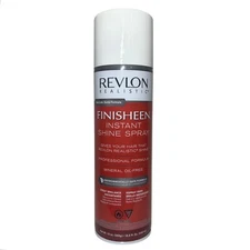 Revlon Realistic Finisheen Instant Shine Spray, Large Can, 13 oz/18.5 fl oz, NEW