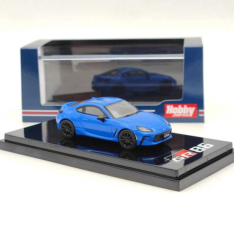 Hobby Japón 1:64 TOYOTA GR86 RZ 3BAZN8 Azul Diecast Juguete Modelo Coche HJ641048ABL EE. UU. Foto 3 de 4