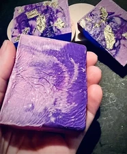 Homemade soap, Shea Butter Disney Inspired Ursula’s Hidden Treasure With Gold 💛