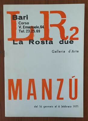 Giacomo Manzú. La Rosta Due. 1971