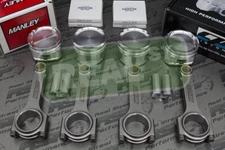 CP Pistons Manley H Tuff Rods For WRX Sti EJ255 EJ257 83mm Stroker 9.0:1 99.75mm