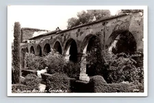 Postcard CA California Mission San Juan Capistrano RPPC Real Photo A45