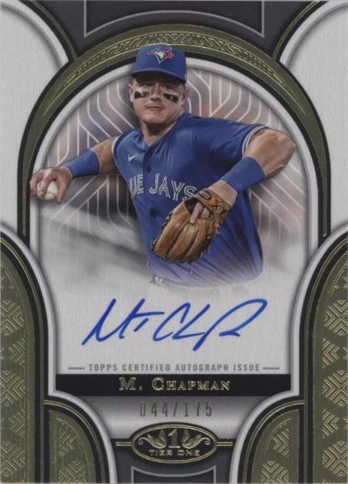 2023 Topps Tier One - Matt Chapman #PPA-MC - 1 of 1