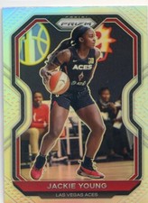 2021 Panini WNBA Prizm JACKIE YOUNG #47 SILVER PRIZM ACES