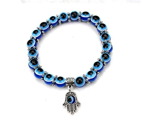 Armband türkisches magisches Auge Nazar Evil Eye Boncugu mavi boncuk Hamza Hamsa