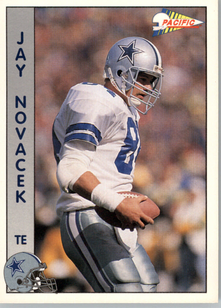 1992 Pacific Football #63 Jay Novacek - Dallas Cowboys