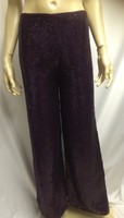 Stunning Silk Monsoon Sequin Purple Dress Party Trousers Size 14 Stunning Silk Monsoon Sequin Purple Dress Party Trousers Size 14