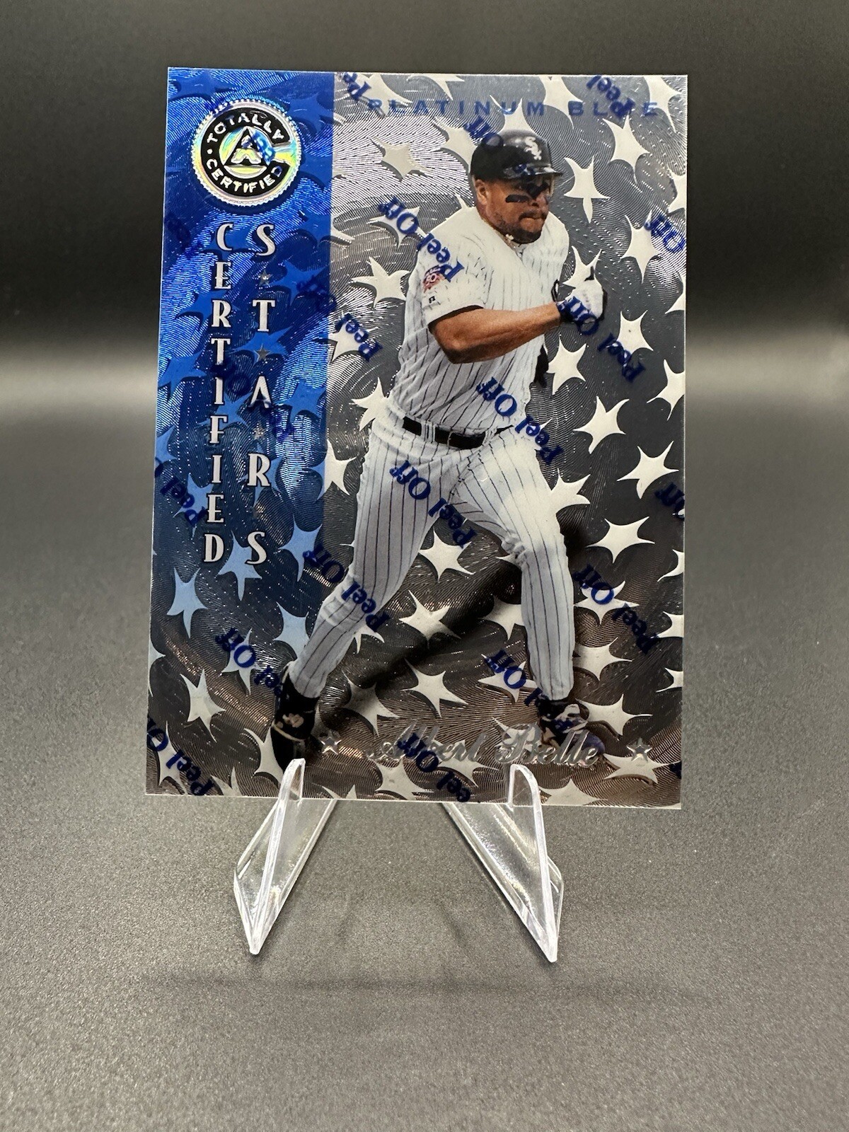 1997 Pinnacle Totally Certified - Platinum Blue #140 Albert Belle /1999