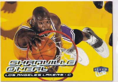 1999 Fleer Ultra NBA No. 40 Shaquille O'Neal