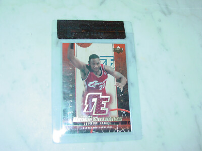 2003-04 LeBron James J1 UD Rookie Exclusives Card! BGS 9 Mint! | eBay