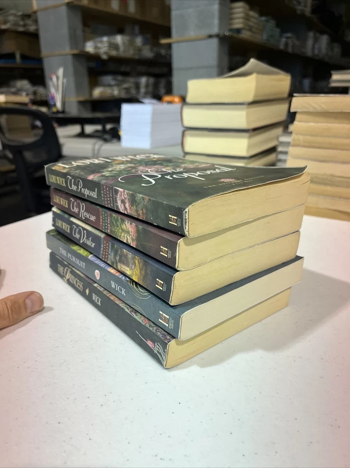 Lori Wick 5 Book Lot Complete English Garden & The Princess, Christian Fiction - Image 4 of 4