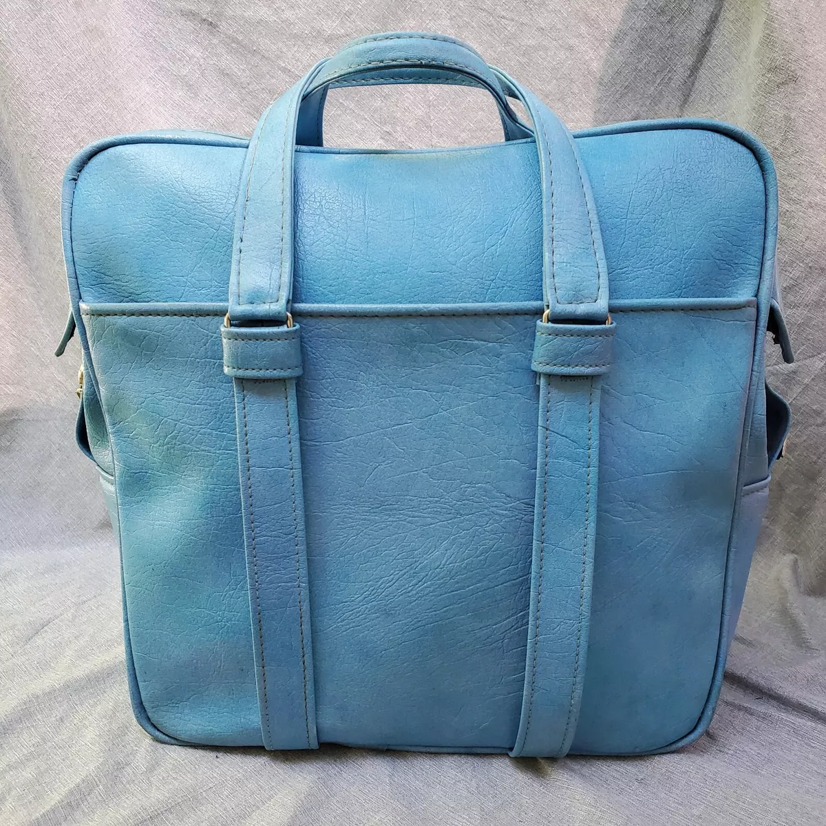 Vintage Chanel Cerulean Blue Bag