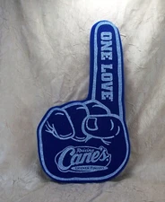 Raising Cane's Chicken Fingers Blue Foam Finger One Love