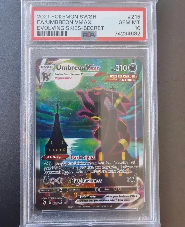 Umbreon-VMAX (215/203), Busca de Cards